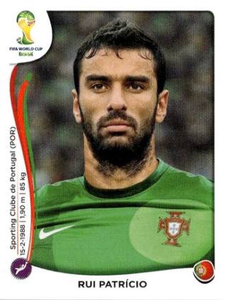 Rui Patrício – FIFA World Cup 2014 Brazil, Nr. 509