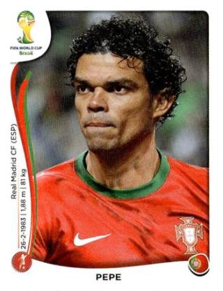 Pepe – FIFA World Cup 2014 Brazil, Nr. 510