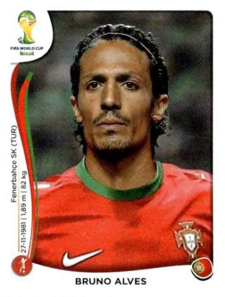 Bruno Alves – FIFA World Cup 2014 Brazil, Nr. 511