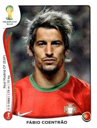 Fábio Coentrão – FIFA World Cup 2014 Brazil, Nr. 513