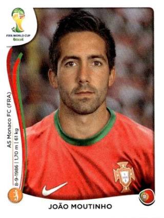 João Moutinho – FIFA World Cup 2014 Brazil, Nr. 518