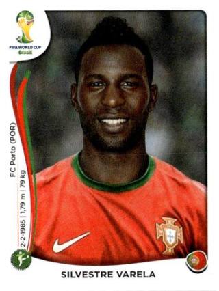 Silvestre Varela – FIFA World Cup 2014 Brazil, Nr. 522