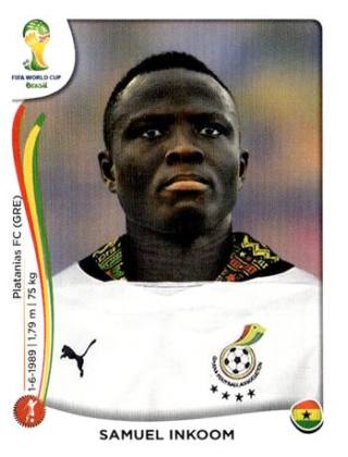 Samuel Inkoom – FIFA World Cup 2014 Brazil, Nr. 529