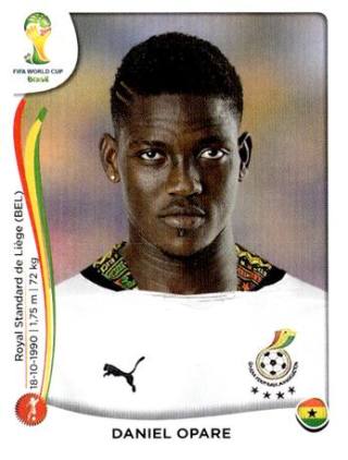 Daniel Opare – FIFA World Cup 2014 Brazil, Nr. 531
