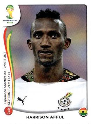 Harrison Afful – FIFA World Cup 2014 Brazil, Nr. 532