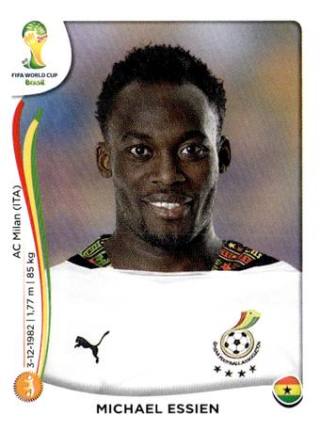 Michael Essien – FIFA World Cup 2014 Brazil, Nr. 534