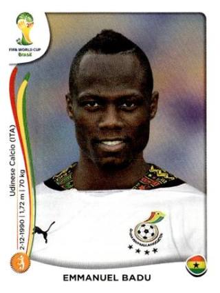 Emmanuel Agyemang-Badu – FIFA World Cup 2014 Brazil, Nr. 535