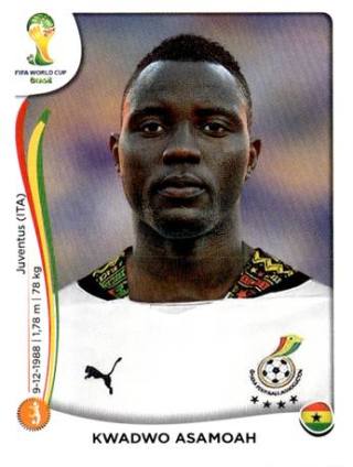 Kwadwo Asamoah – Copa Mundial de la FIFA 2014 Brasil, n.º 536