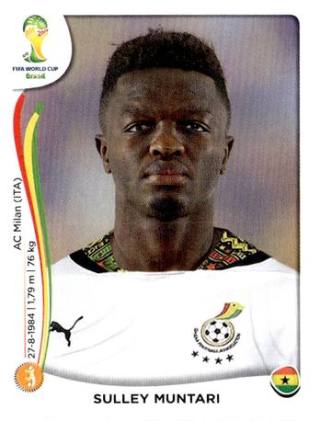 Sulley Muntari – FIFA World Cup 2014 Brazil, Nr. 537