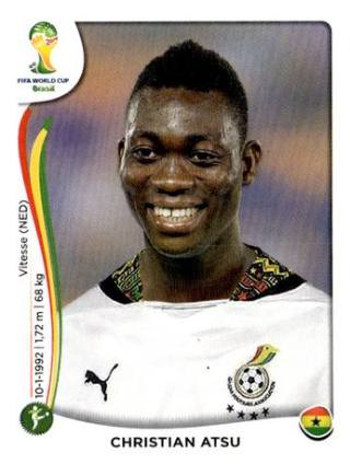 Christian Atsu – FIFA World Cup 2014 Brazil, Nr. 541