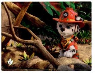Sticker 61 – PAW Patrol: Der Dino Film, Nr. 61