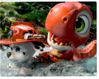 Sticker 69 – PAW Patrol: Der Dino Film, Nr. 69